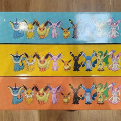 IN STOCK Pokemon Chinese Eevee GX Gift Box Vaporeon Jolteon Flareon 3 Boxes - Image 4