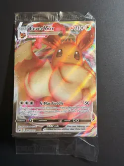 Pokemon Eevee VMAX TCG SWSH087 Black Star Promo Shining Fates Sealed - Image 1