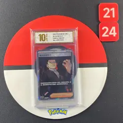 2025 Pokemon TCG IN STOCK Chinese Giovanni's Charisma CSV1C 146/127 SR Grade10 - Image 1