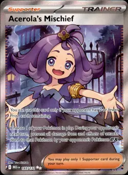 Acerola's Mischief 165/132 Ultra Rare - Pokemon ME01: Mega Evolution LP - Image 1