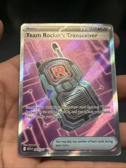 Pokemon TCG Team Rocket's Transceiver 263/217 Me: Ascended Heroes Holo- NM - Image 2