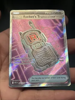 Pokemon TCG Team Rocket's Transceiver 263/217 Me: Ascended Heroes Holo- NM - Image 3