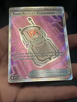 Pokemon TCG Team Rocket's Transceiver 263/217 Me: Ascended Heroes Holo- NM - Image 4