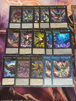 YUGIOH! ARC-V - Shay Obsidian's Raidraptor deck core! ULTIMATE FALCON - Image 3