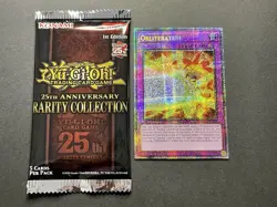 Obliterate!!! + 25Th Anniversary Rarity Collection 1 Booster Pack | YuGiOh! - Image 1