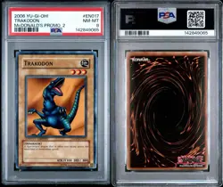 2006 YU-GI-OH! TRAKODON #EN017 McDONALD'S PROMO 2 NM-MT PSA 8 - Image 3