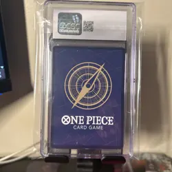 One Piece CCG Sanji OP09-065 SR Foil Emperors in the New World CGC 9 - Image 2
