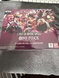 One Piece TCG OP-11 A Fist Of Divine Speed Booster Box SEALED ENGLISH - Image 1