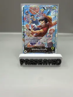 Monkey D Luffy OP15-098 Alt Art English Adventure On Kami's Island One Piece - Image 1