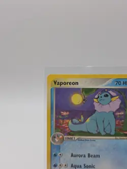 Vaporeon 25/100 Non-Holo Rare Sandstorm HP Pokemon Card 2003 - Image 3