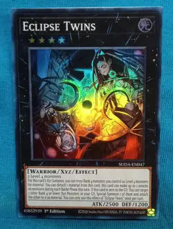 YuGiOh Cards - Eclipse Twins - SUDA-EN047 **Near Mint** - Image 1