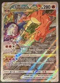 Charizard VSTAR SWSH: Sword & Shield Promo Cards SWSH262 Holofoil Promo NM - Image 1