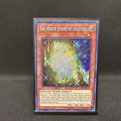 NM/VLP - The White Stone of Ancients - 1st Secret - LCKC-EN011 - Yu-Gi-Oh - Image 1