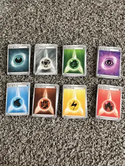 Pokemon TCG 200 Energy Card Lot - 25 Of Each for Deck Building! - Image 1
