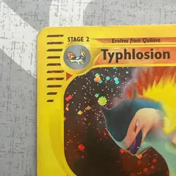 Typhlosion 28/165 Holo Rare Expedition Pokemon Card HP-MP - Image 3