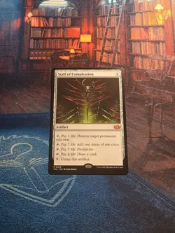 Staff of Compleation - Commander: Tarkir: Dragonstorm (TDC) MTG TCG NM - Image 1