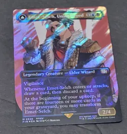 Emet-Selch, Unsundered (Borderless) (Surge Foil) Final Fantasy Foil - Image 1