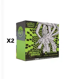 ✅ Pokemon TCG Perfect Order Pokemon Center Elite Trainer Box ETB x2 PRESALE - Image 1