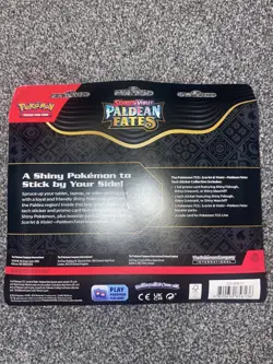 Pokemon TCG: Paldean Fates Sticker Collection Triple Blister Sealed Packs - Image 2