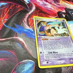 Pokemon Deoxys 16/107 Deoxys Stamp Set Rare Reverse Holo Card 2005 - Image 5