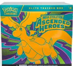 NEW Pokemon Elite Trainer Box Mega Evolution Ascended Heroes Dragonite *SEALED* - Image 1