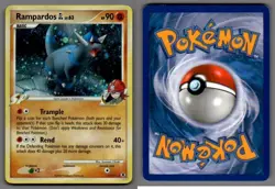 2009 Pokemon, Rising Rivals, #11/111 Rampardos GL Lv. 63, Holo Rare - Image 1