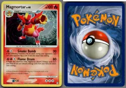 2007 Pokemon, Mysterious Treasures, #12/123 Magmortar Lv. 48, Holo Rare (b) - Image 1