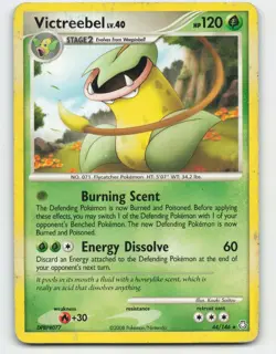 2008 Pokemon, Legends Awakened, #44/146 Victreebel, Rare (b) - Image 1