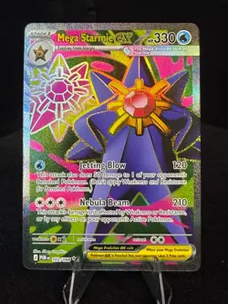 2026 Pokemon - MEGA STARMIE EX - Ultra Rare - PERFECT ORDER - 102/088 - Image 1