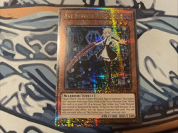 Yugioh Sky Striker Ace - Raye Quarter Century Secret Rare RA04-EN026 Near Mint - Image 1