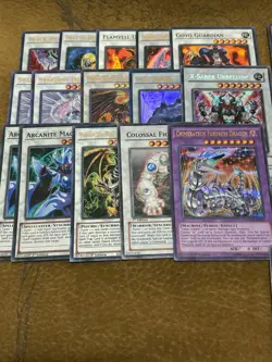 YUGIOH! Synchro Cat Deck Core! Edison Retro Time Wizard! Caius Airbellum Ryko - Image 2