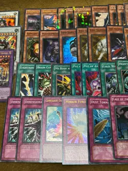 YUGIOH! Synchro Cat Deck Core! Edison Retro Time Wizard! Caius Airbellum Ryko - Image 3