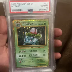 PSA Gem Mint 10 - Ivysaur clf jp Holo Japanese Pokemon Card 2023 #002 - Image 4