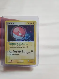 LP Pokemon Card - Voltorb FireRed & LeafGreen 85/112 Common Reverse Holo - Image 1