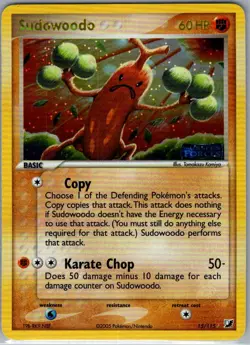 Sudowoodo 15/115 Reverse Holo Unseen Forces - Pokemon Card - NM - Image 1