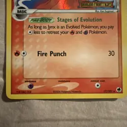 Jynx Dragon Frontiers Reverse Holo Stamped Card 17/101 Delta Species - Image 2