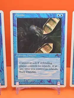 🔵🔵🔵 (4) 1995 Magic The Gathering CHRONICLES DANDAN NEAR MINT 🔵🔵🔵 - Image 3