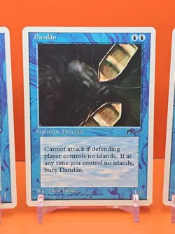 🔵🔵🔵 (4) 1995 Magic The Gathering CHRONICLES DANDAN NEAR MINT 🔵🔵🔵 - Image 4