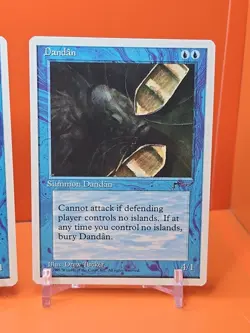 🔵🔵🔵 (4) 1995 Magic The Gathering CHRONICLES DANDAN NEAR MINT 🔵🔵🔵 - Image 5