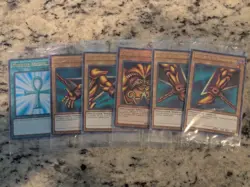 Yu-Gi-Oh LART-001 thru 006 Exodia Complete + Monster Reborn - All SEALED - Image 1