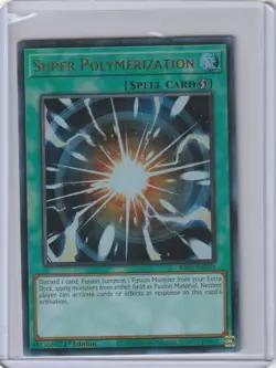 Yugioh RA03-EN053 Super Polymerization - Ultra Rare 1st Edition - Image 1