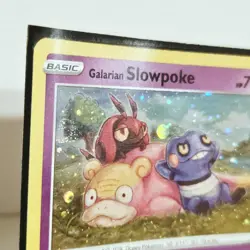 GALARIAN SLOWPOKE SWIRL COSMOS HOLO SWSH126 PROMO EVOLVING SKIES POKEMON NM/M #1 - Image 1