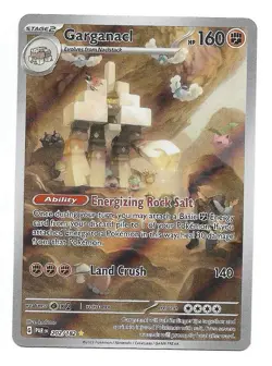 Garganacl 202/182 SV04: Paradox Rift Holo Illustration Rare Pokemon TCG - NM - Image 1