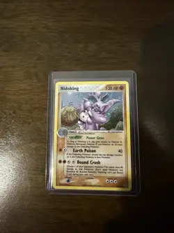 Pokemon Nidoking 120 HP Holo Rare FireRed & LeafGreen 8/112 Stage 2 English - Image 3