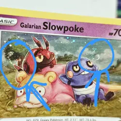 GALARIAN SLOWPOKE DOUBLE SWIRL COSMO HOLO SWSH126 EVOLVING SKIES POKEMON NM/M #2 - Image 4
