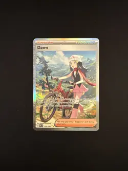 Pokemon Dawn Trainer Full Art Special Illustration Rare Holo Me02 129/094 Card - Image 1