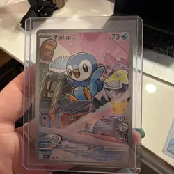 Piplup 042 Promo Pokemon First Partner Illustration Rare NM! - Image 1
