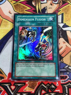 Dimension Fusion dr2-en095 (VLP/LP) Super Rare Yu-Gi-Oh! - Image 1