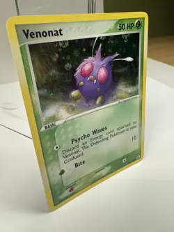 Venonat [Reverse Holo] #84 - Pokemon Fire Red & Leaf Green (LP) - Image 2