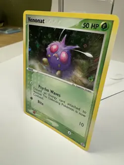 Venonat [Reverse Holo] #84 - Pokemon Fire Red & Leaf Green (LP) - Image 3